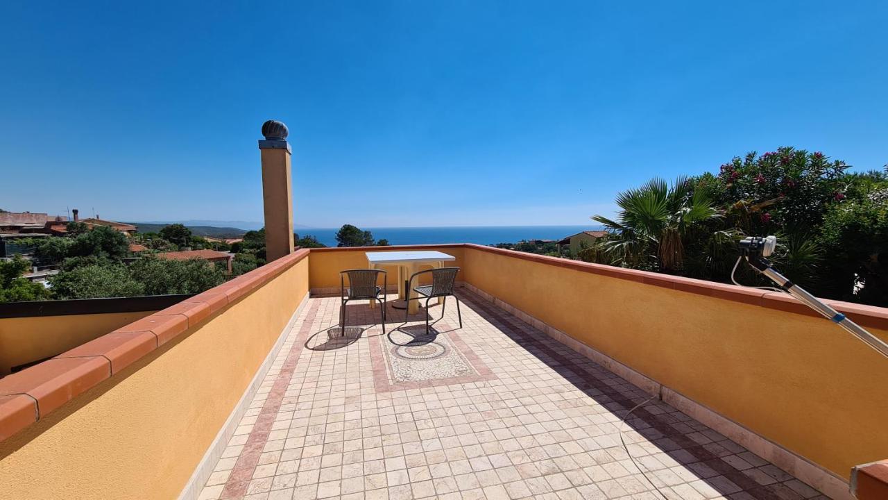 Terrazze Al Mare Apartment Torre dei Corsari Bagian luar foto